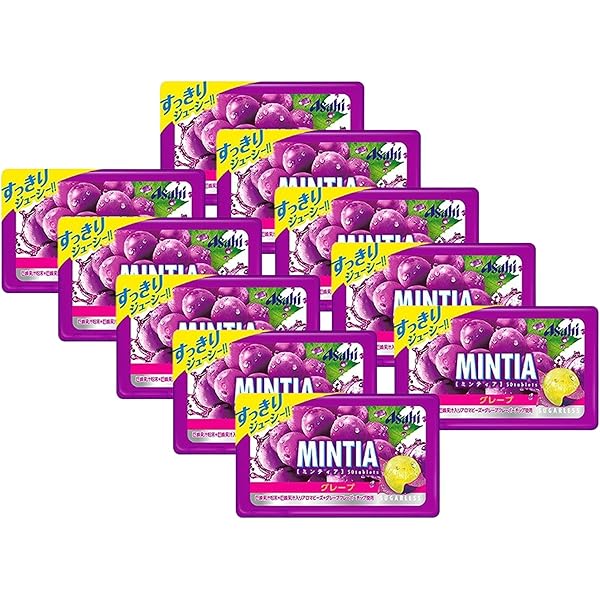 Amazon.com : Mintia Assortment 0.2oz 4Types × 2pcs Japanese Mint